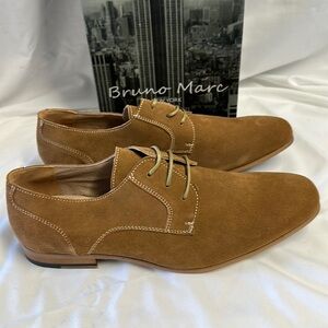 Bruno Marc Constiano Nen’s Shoes Tan Size 9.5 New In Box